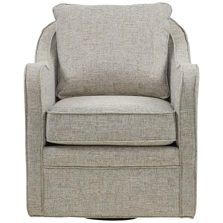 Image 6 Betty Gray Fabric Swivel Arm Chair more views