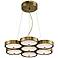 Bevanna 21 1/2" Wide Antique Brass LED Pendant Light