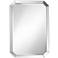 Bevel Mirror Edge 28" x 40" Rectangular Wall Mirror