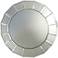 Beveled Block 13" Wide Mirror Charger Plate