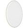 Beveled Oval 22.3" x 31.7" Sterling Wall Mirror