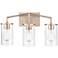 Beverlly 20" Wide Modern Gold 3-Light Vanity Bath Light