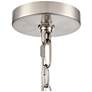 6_Beverlly 21" Wide 3-Light Chandelier in Brushed Nickel more views
