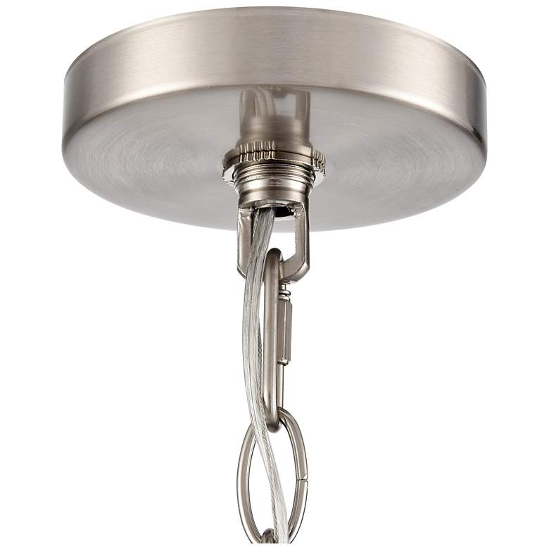 Image 6 Beverlly 26" Wide 5-Light Chandelier in Brushed Nickel more views