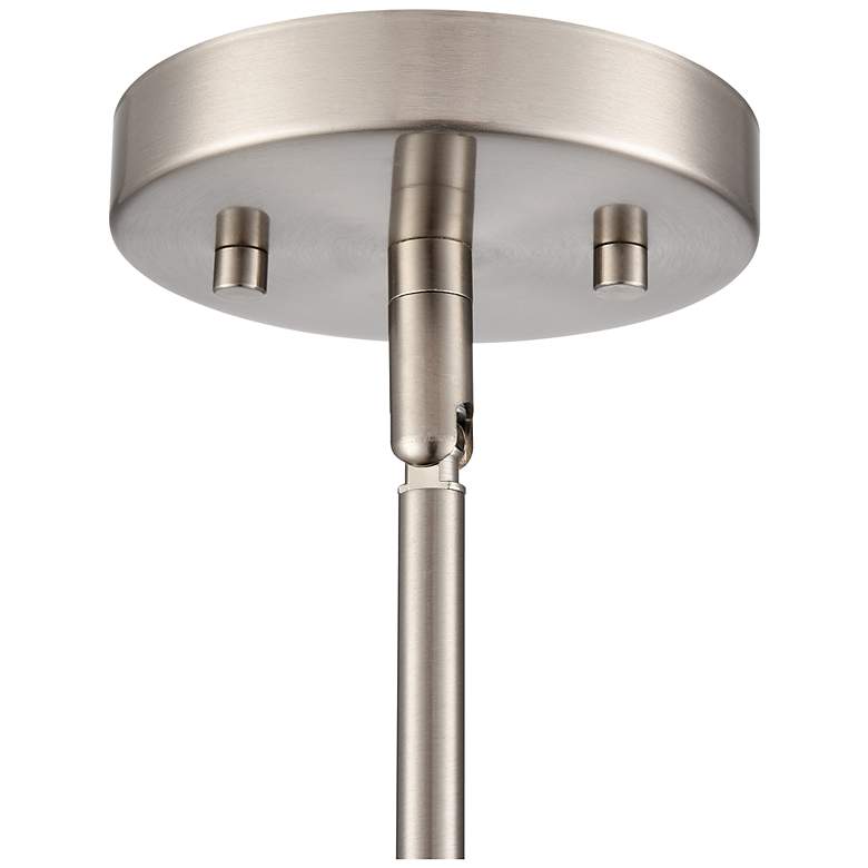 Image 6 Beverlly 4.5" Wide 1-Light Pendant in Brushed Nickel more views