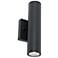 Beverly 10" High Black Outdoor LED Wall Sconce