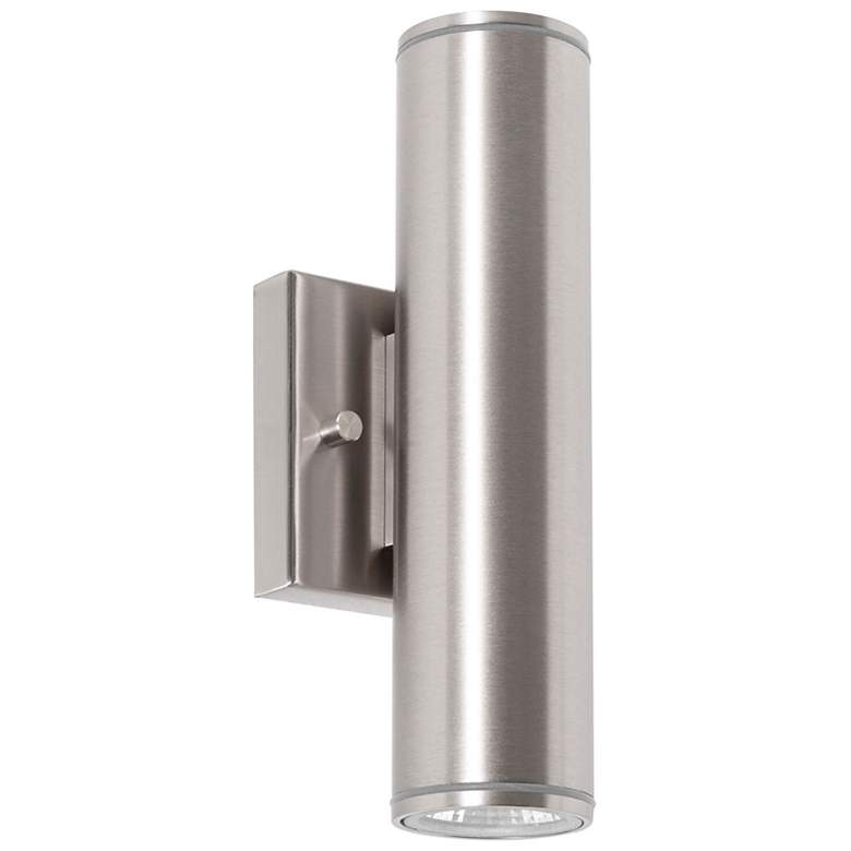 Image 1 Beverly 10" High Satin Nickel LED Wall Sconce