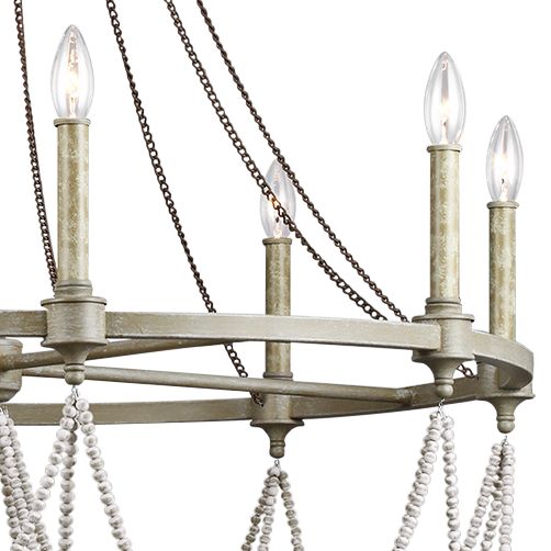 36 inch wagon wheel chandelier