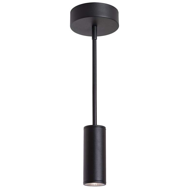 Image 1 Beverly 5.91" Wide Black Outdoor LED Pendant