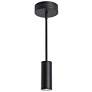 Beverly 5.91" Wide Black Outdoor LED Pendant