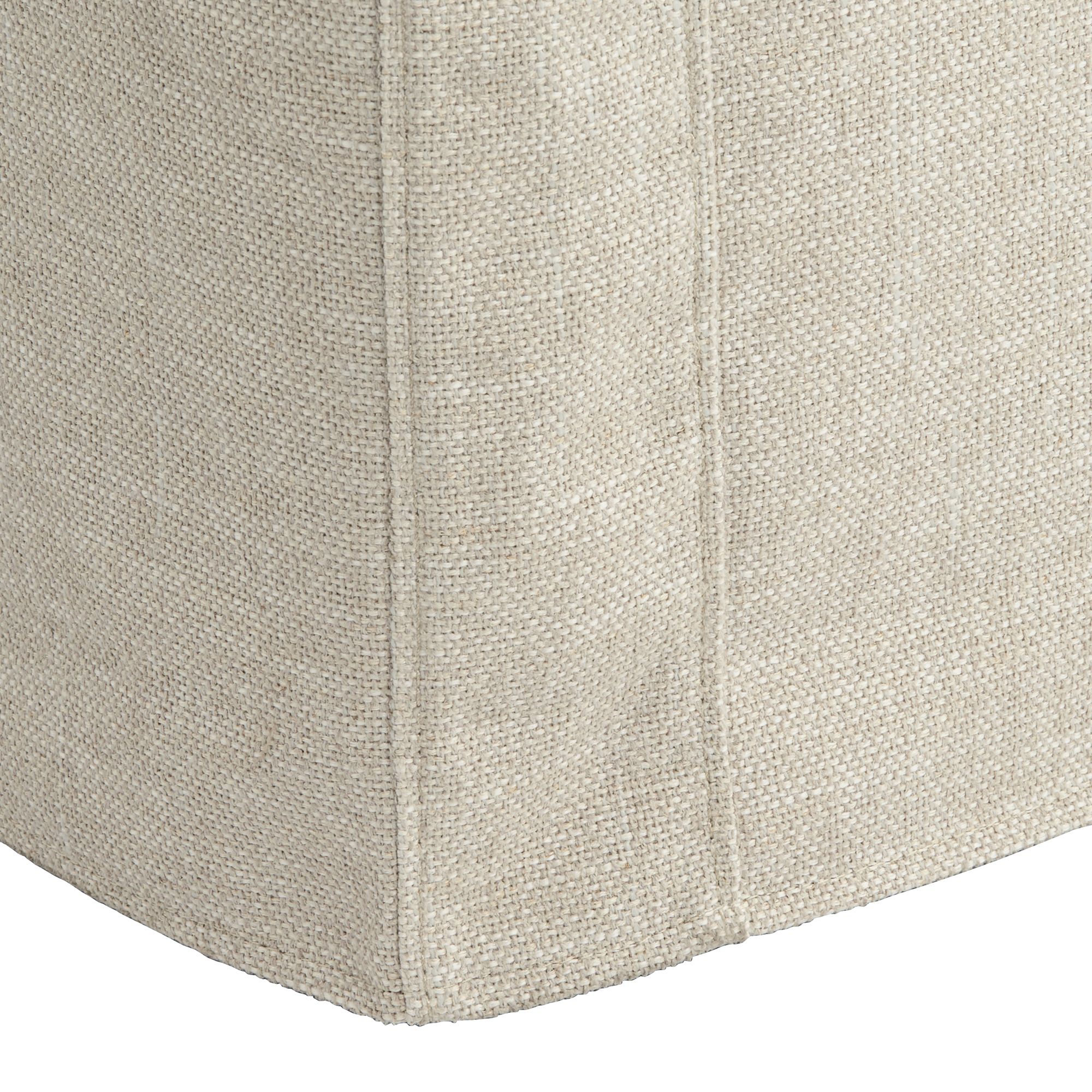 Image 6 Beverly Wiley Flax Fabric Glider Swivel Accent Chair more views
