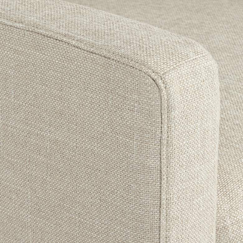 Image 5 Beverly Wiley Flax Fabric Swivel Accent Chair more views