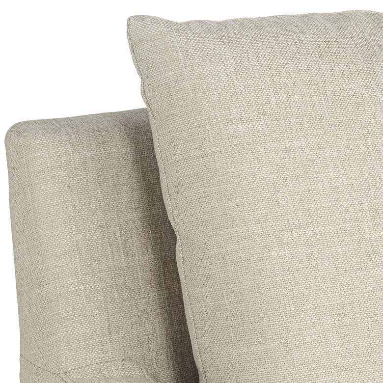 Image 3 Beverly Wiley Flax Fabric Swivel Glider Accent Chairs Set of 2 more views