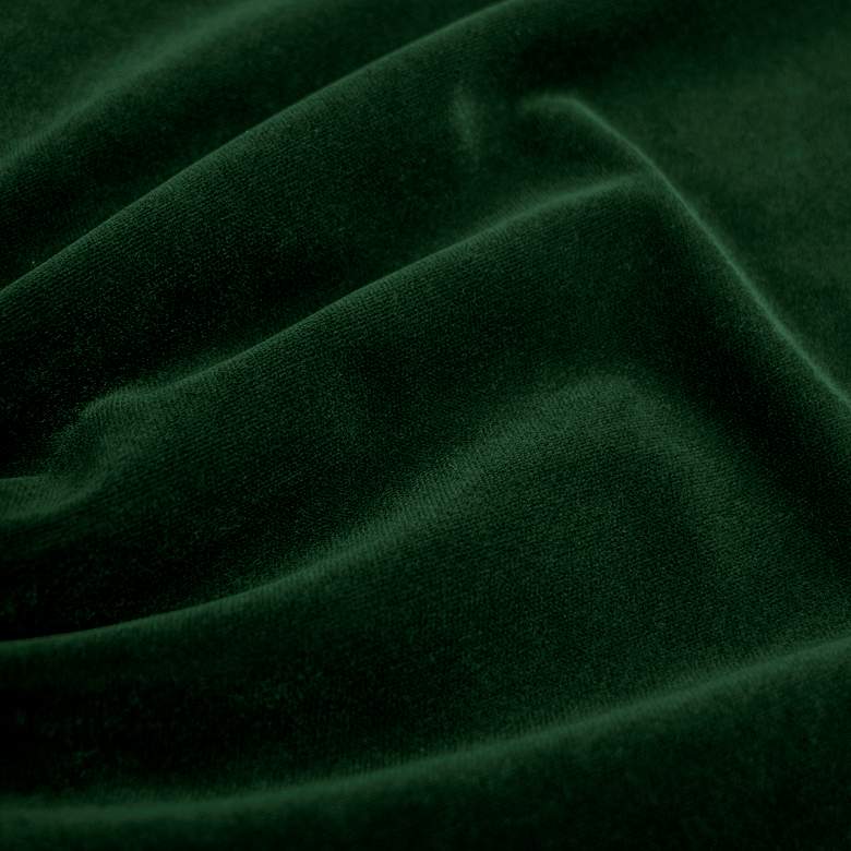 Image 3 Bexa Fauxmo Emerald Fabric Queen Size Wingback Bed more views