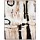 Beyazit 24" Wide Framed Laminate Abstract Wall Art