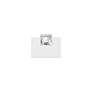 4_Beyond Madison 8" Wide White Clear Crystal 1-Light Wall Sconce more views