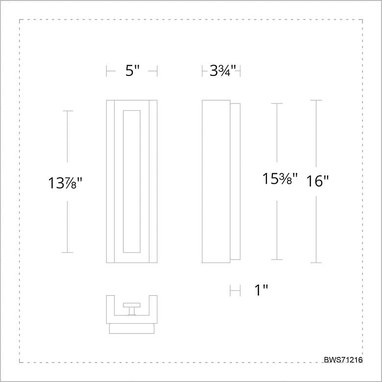 Image 5 Beyond Magnate 5" Wide Black Clear Crystal 1-Light Wall Sconce more views
