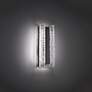 Beyond Magnate 5" Wide Black Clear Crystal 1-Light Wall Sconce