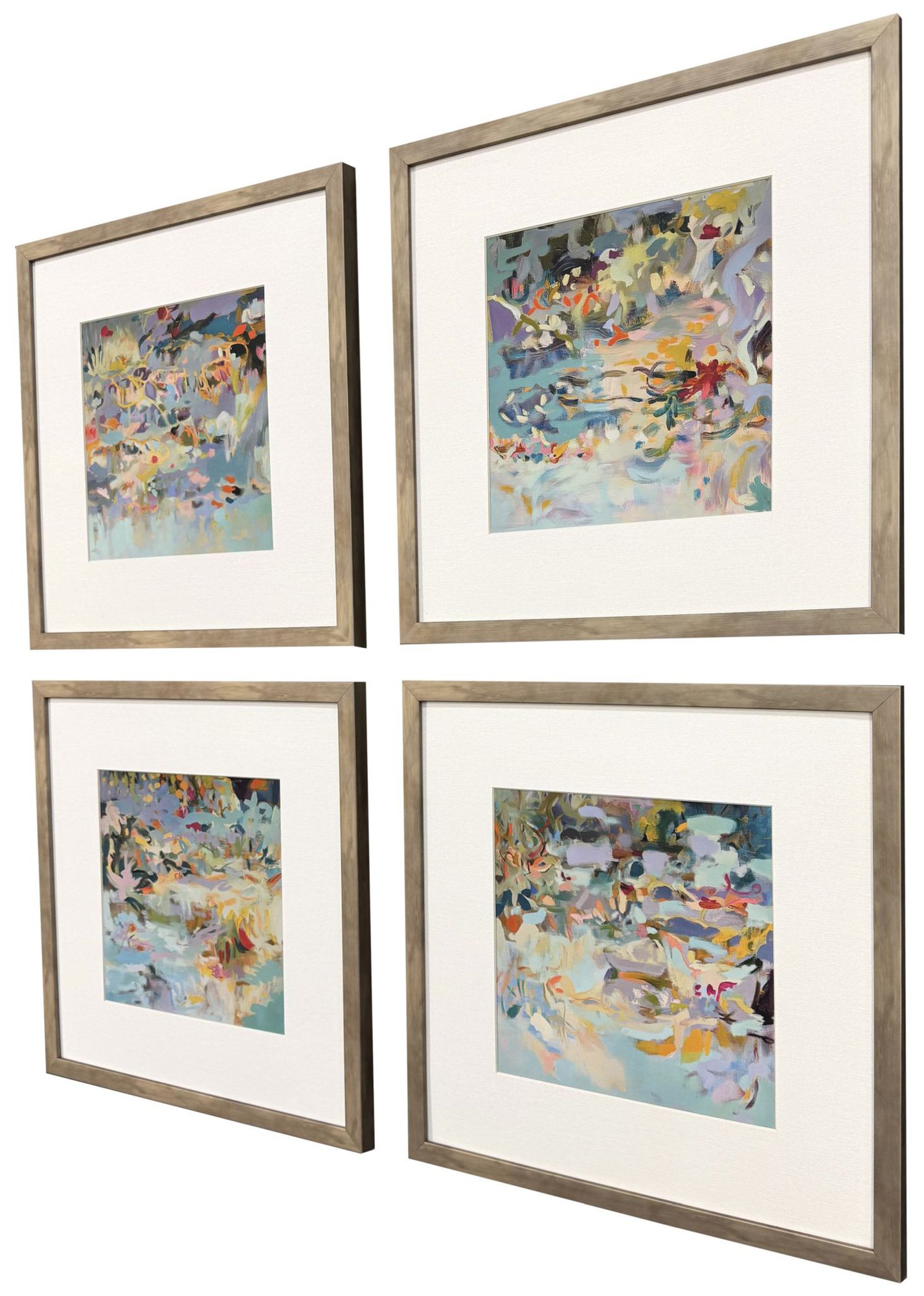 Image 2 Beyond the Breeze 17"W x 17"H Framed Art - Set of 4 more views
