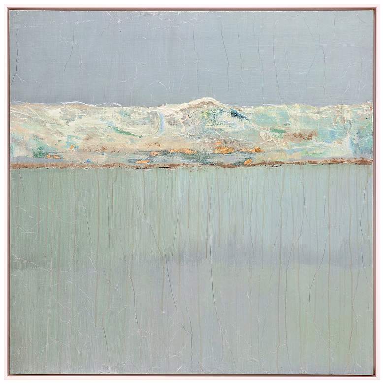 Image 1 Beyond the Edge 41"W x 41"H Framed Art