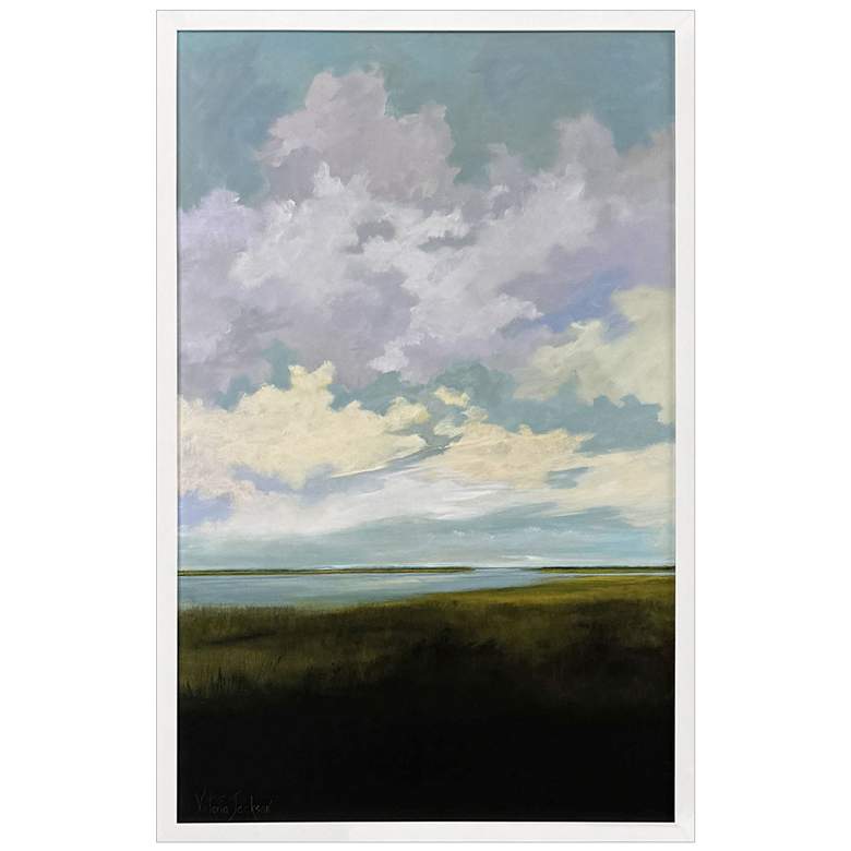 Image 1 Beyond the Horizon 32"W x 50"H Framed Wall Art