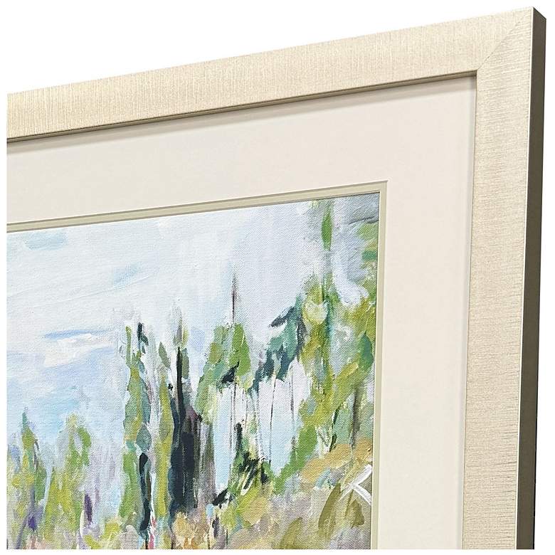 Image 3 Beyond the Path 45"W x 33"H Transitional Framed Art more views