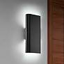 Thumbnail1 of Bi-Punch 18.25" High Black LED Wall Sconce