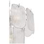 6_Bianca 15 3/4" Wide Nickel and Crystalline Glass Chandelier more views