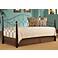 Bianca Euro Top Pop-Up Trundle Hammered Pewter Daybed