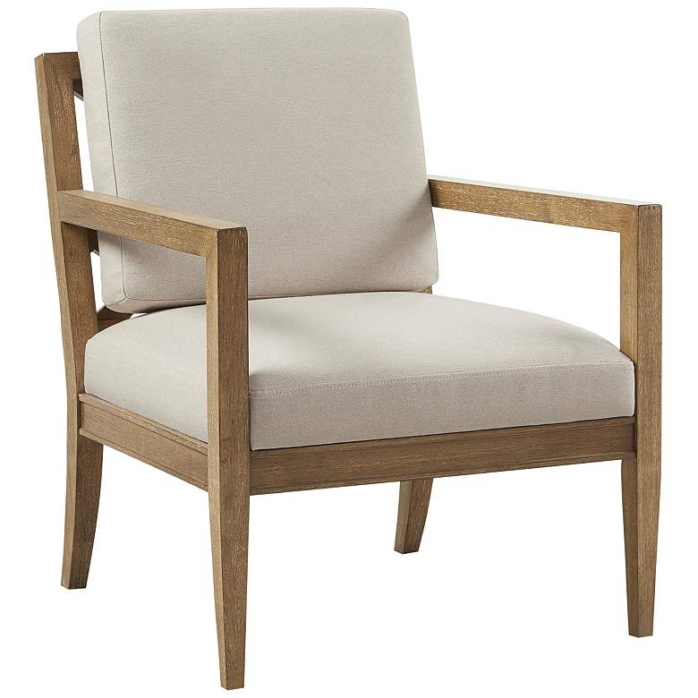 Image 2 Bianca Ivory Fabric Accent Armchair