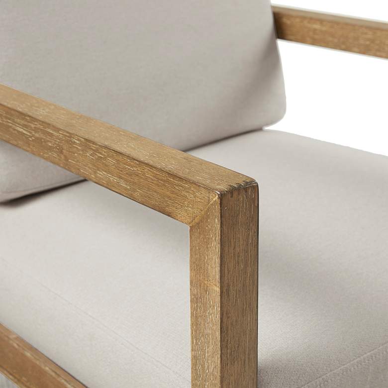 Image 5 Bianca Ivory Fabric Accent Armchair more views