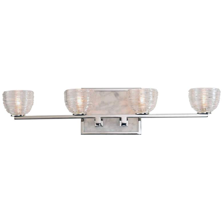 Image 1 Bianco 24 inch Wide Polished Nickel 4-LED Bath Light