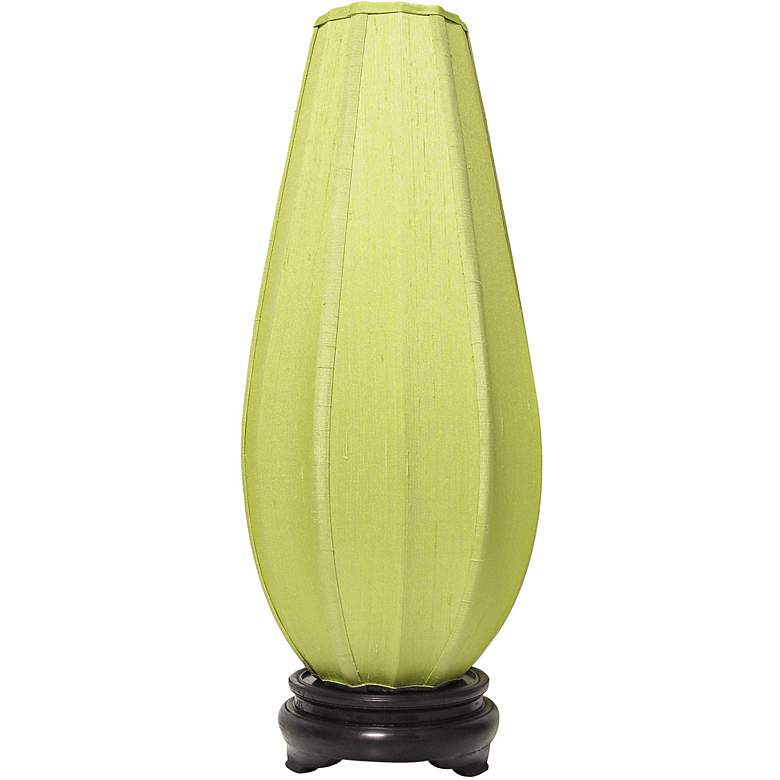 Image 1 Bickett Tobin Pale Green Lotus Table Lamp