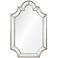 Bienville Silver 24" x 36" Arch Top Wall Mirror