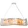 Big 48" Wide Kabebe Shell Kitchen Island Light Chandelier