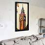 Big Ben 33" High Dimensional Collage Framed Wall Art
