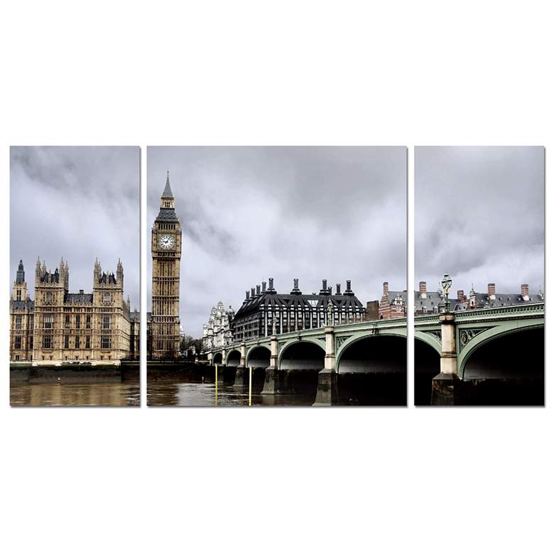 Image 1 Big Ben Print Triptych Wall Art
