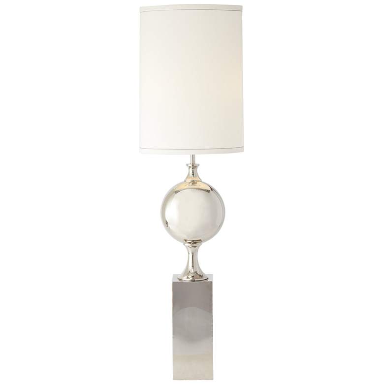 Image 2 Big Pill Polished Nickel Metal Floor Lamp