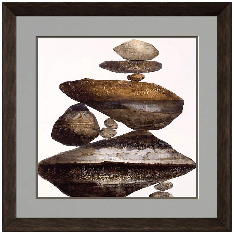 Image 1 Big Rock II 34"W x 34"H Framed Art