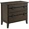 Big Sur 32" Wide Walnut 2-Drawer Accent Chest