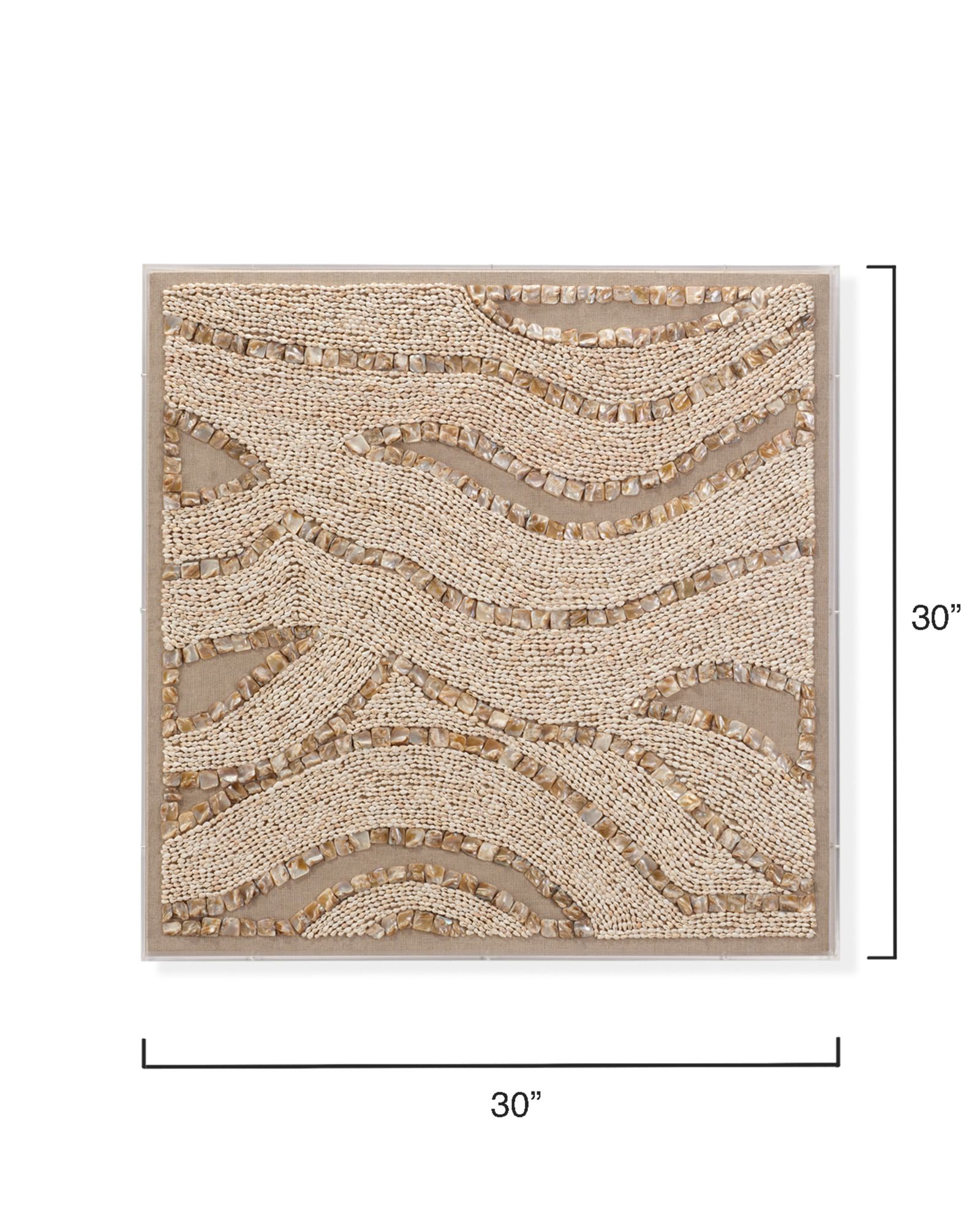 Image 3 Big Wave Shell Wall Art more views