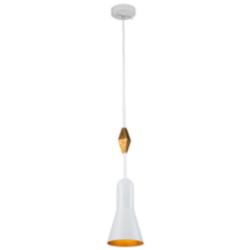 Bijou Small White Pendant
