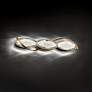 3_Bijoux 5"H x 27.38"W 3-Light Crystal Bath Bar in Aged Brass more views