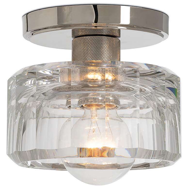 Image 1 Bijoux Crystal Flush Mount (Polished Nickel)