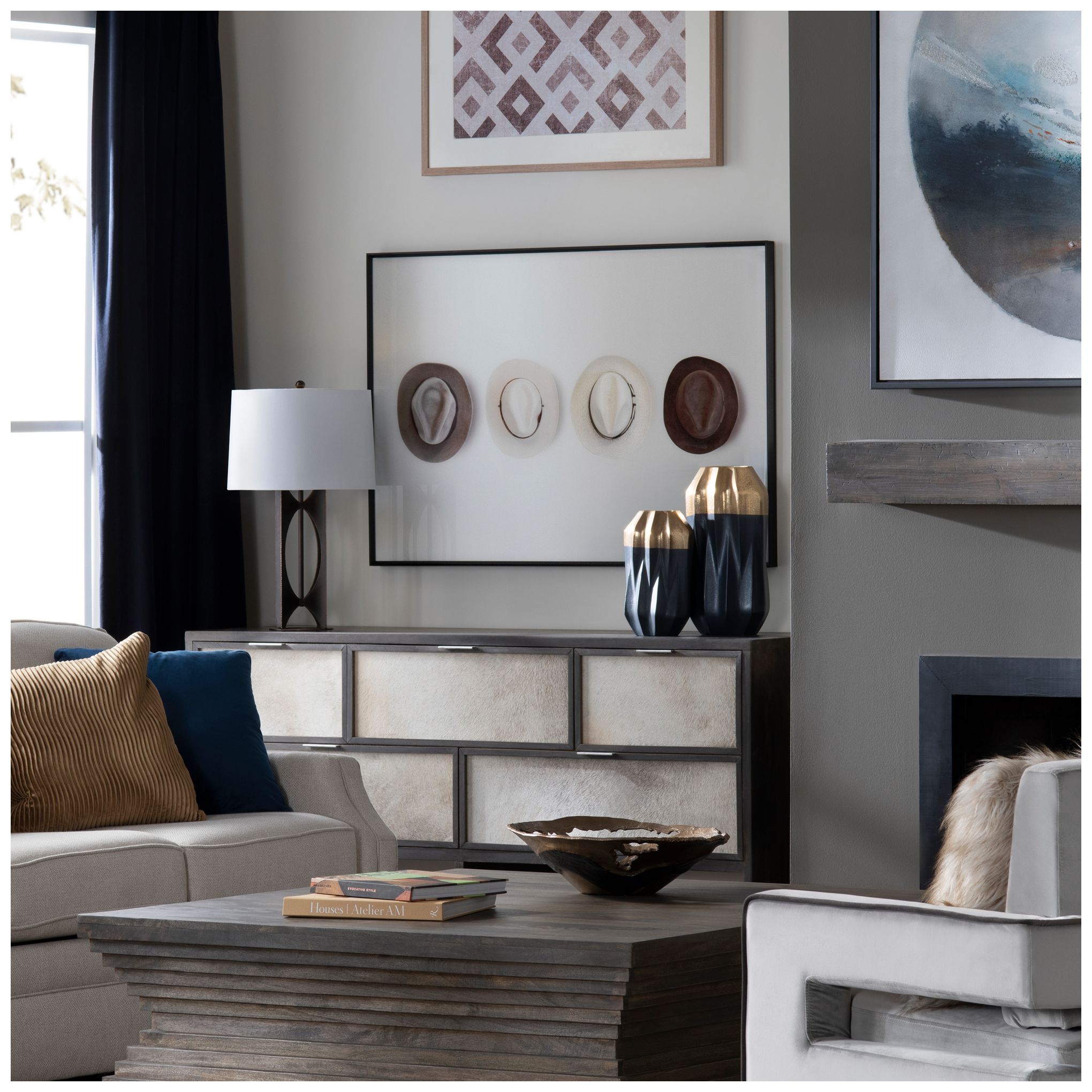 Image 4 Billings Tempered Glass Wall Art Print more views