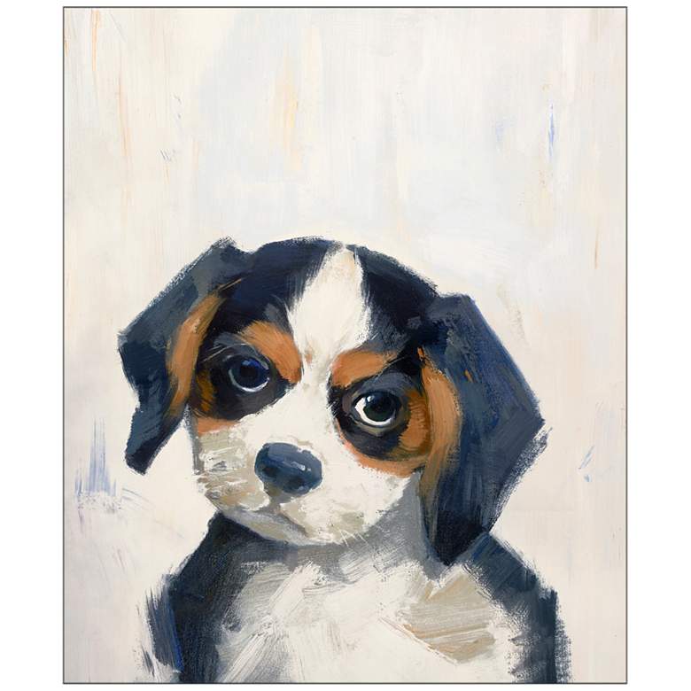 Image 1 Billy the Beagle 20 In. by 24 In. Framed Art