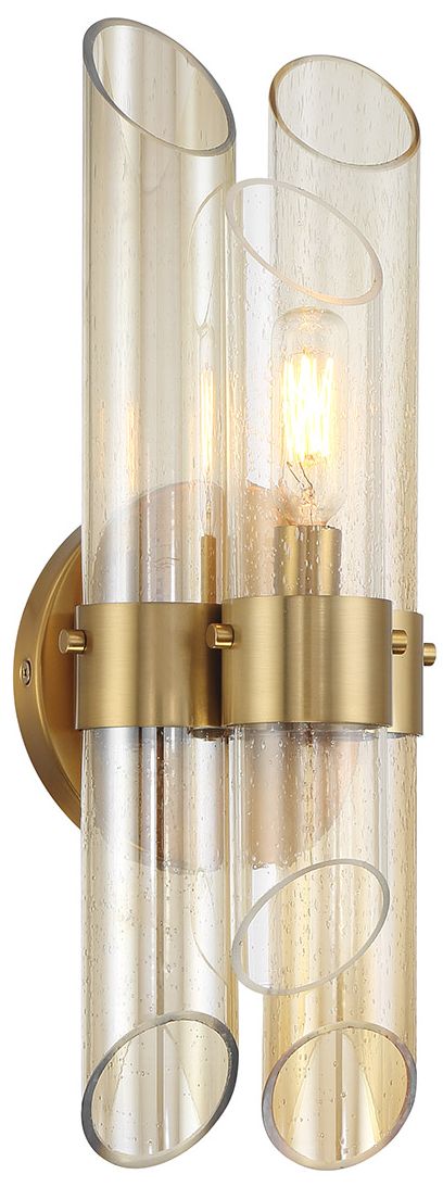 Image 3 Biltmore 1-Light Wall Sconce in Warm Brass more views