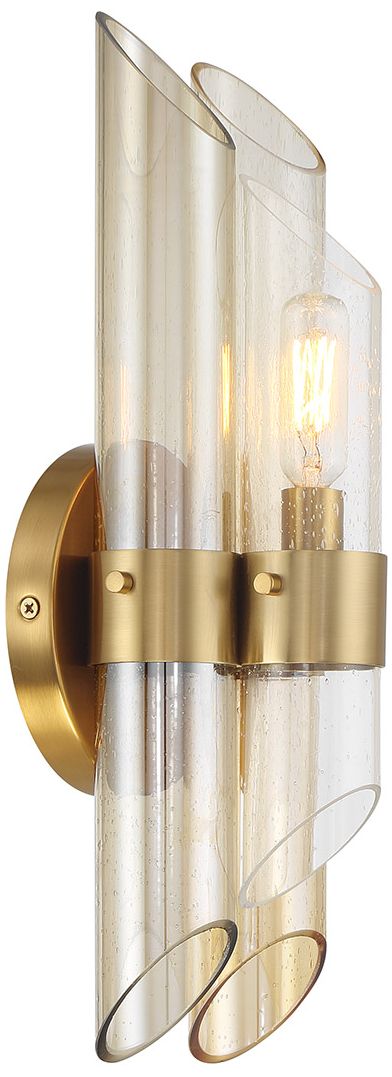 Image 4 Biltmore 1-Light Wall Sconce in Warm Brass more views