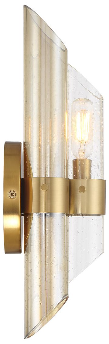 Image 5 Biltmore 1-Light Wall Sconce in Warm Brass more views