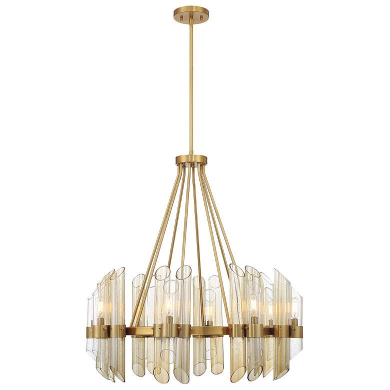 Image 1 Biltmore 8-Light Chandelier in Warm Brass
